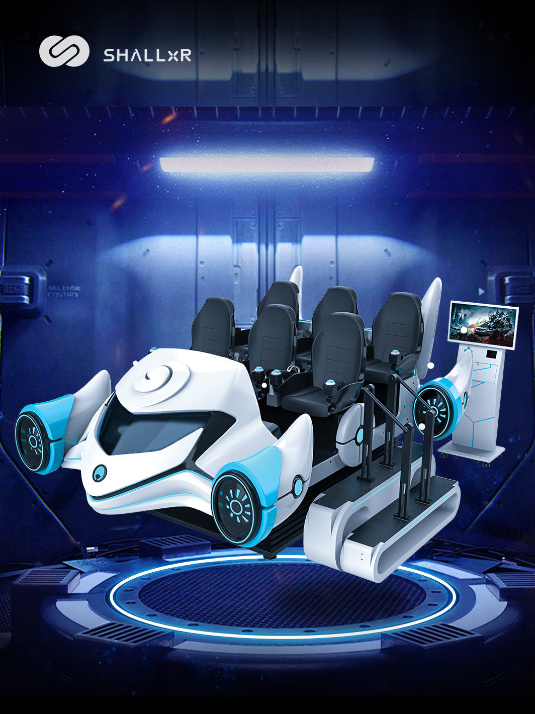 VR Warship 9D VR cinema - ShallxR