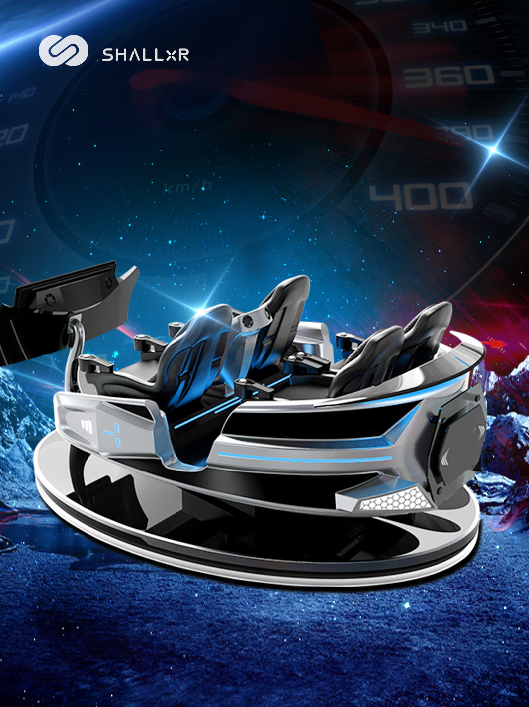 ShallxR - 4-seater VR spaceship