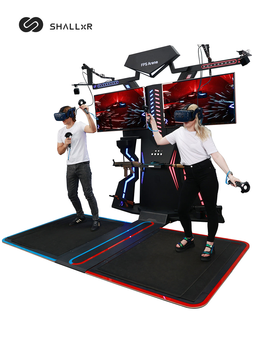 VR shooting simulator 2 players - ShallxR
