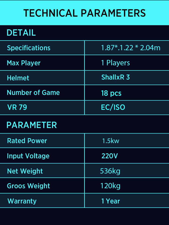 360 degree rotation VR simulator