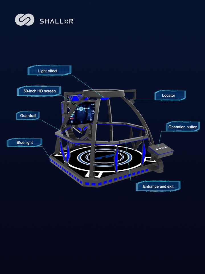 VR Space Walk platform - ShallxR