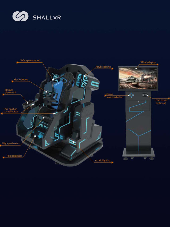 VR 360 rotation shooting simulator - ShallxR