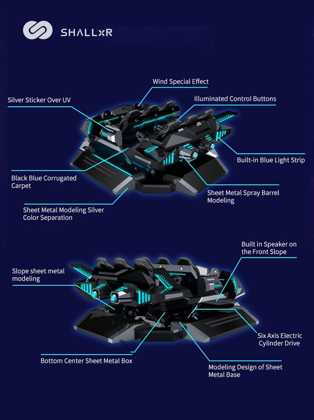 ShallxR - 6-Seater VR Warship