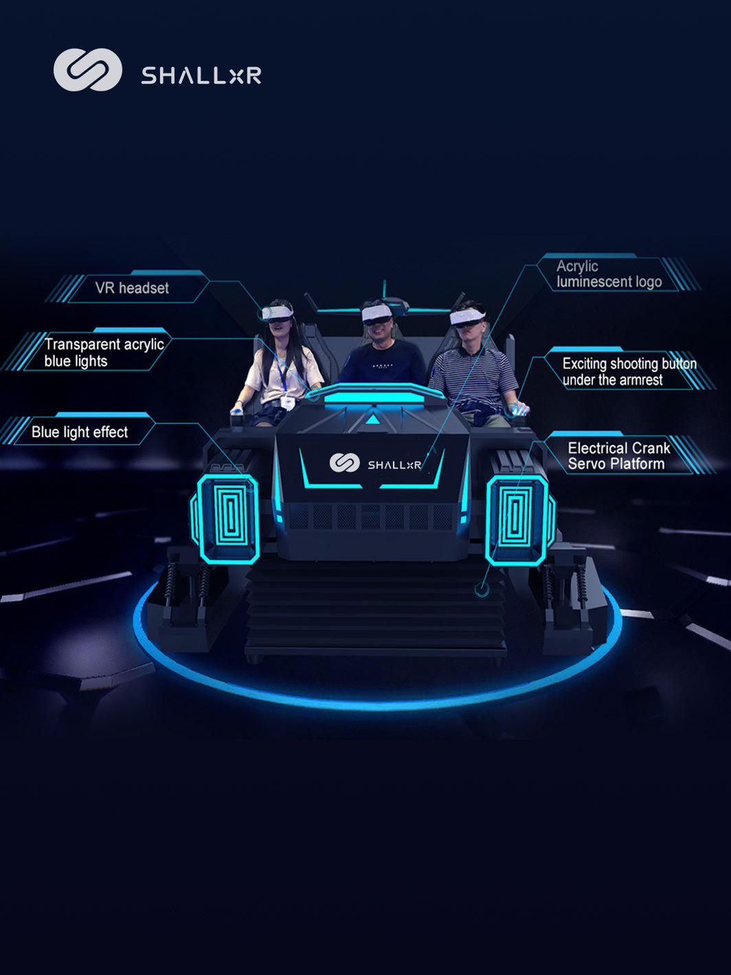 Dark Mars 6, 9D VR cinema - ShallxR