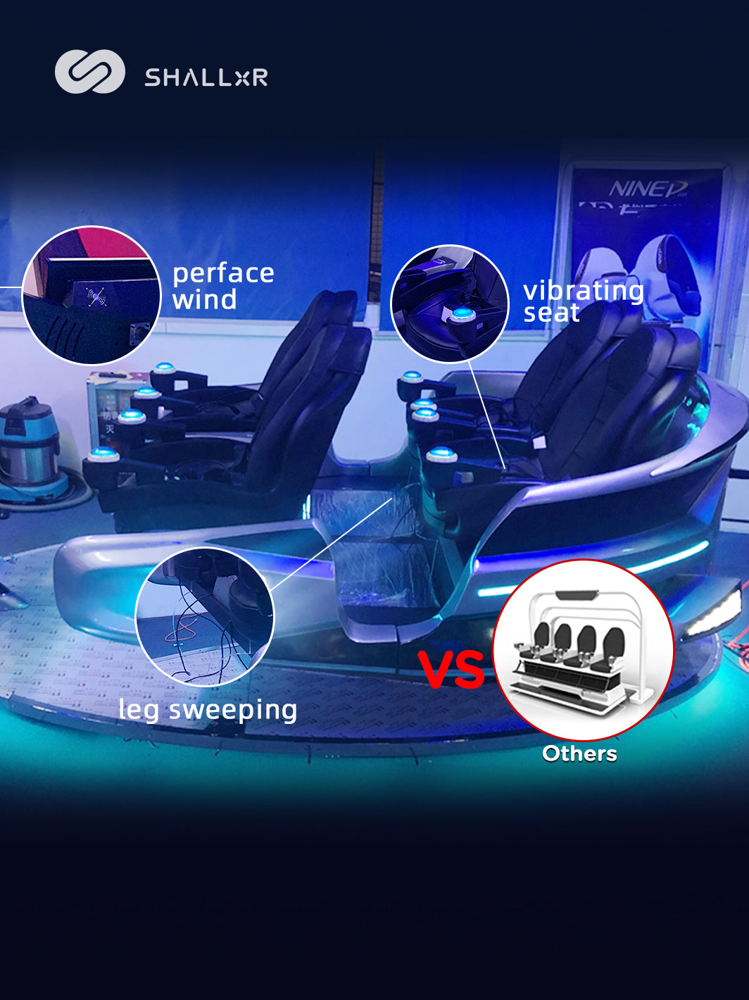 ShallxR - 4-seater VR spaceship