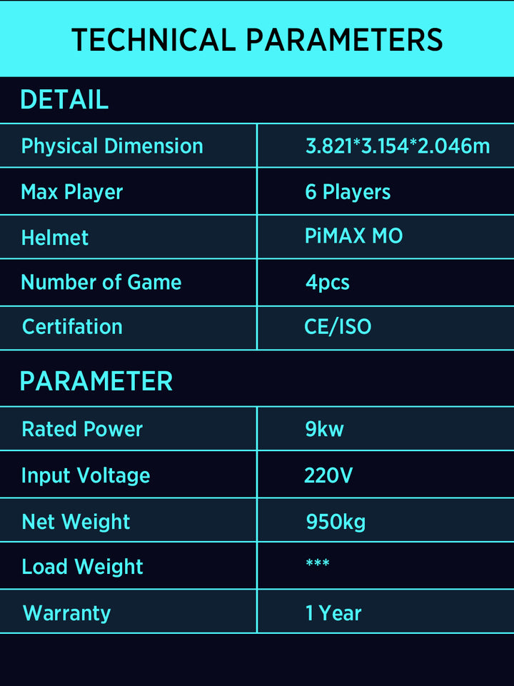 ShallxR - 6-Seater VR Warship Spec