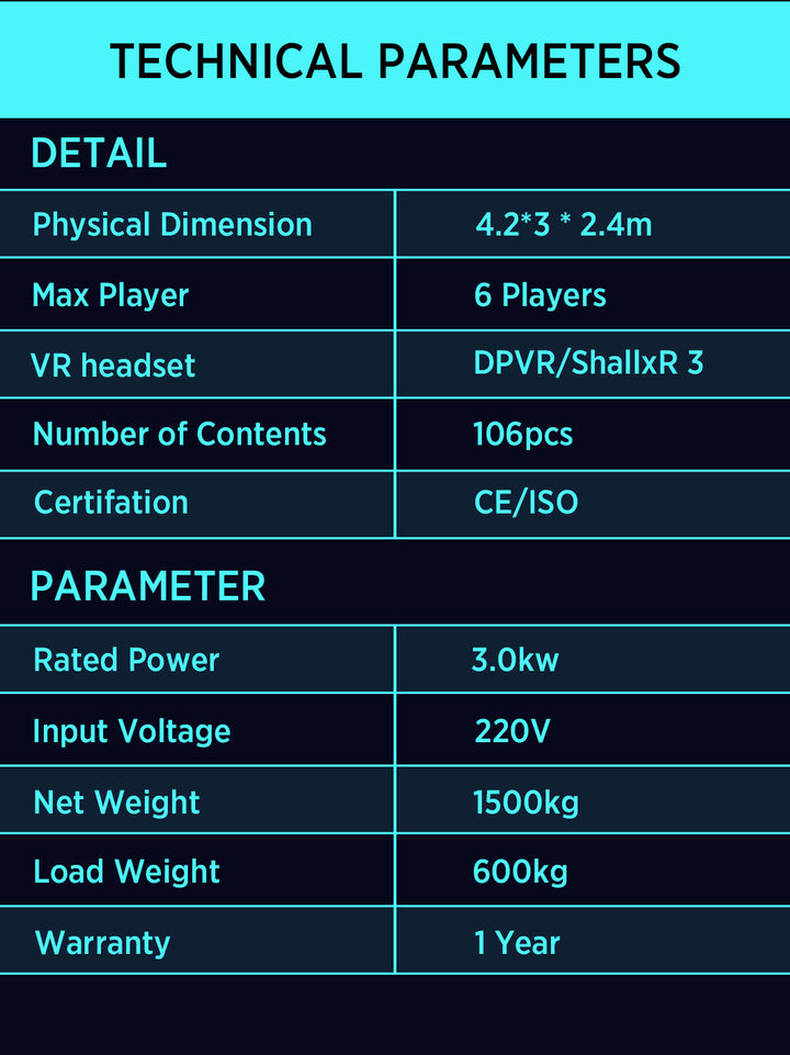 Dark Mars 6, 9D VR cinema - ShallxR
