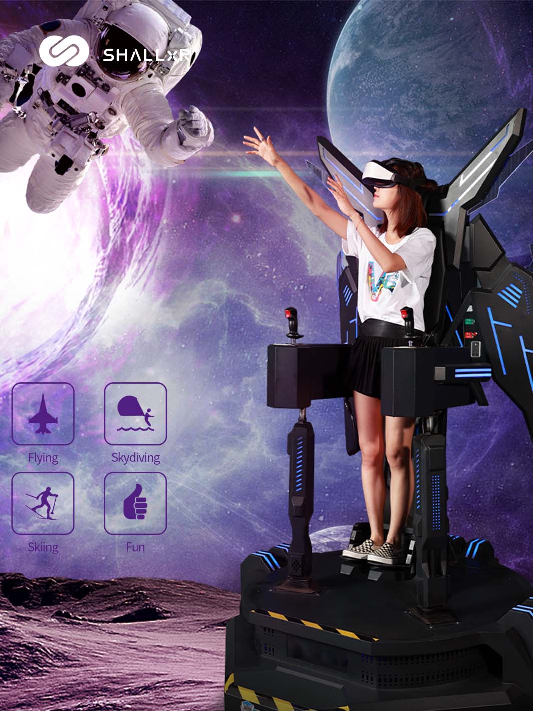 Eagle flight VR simulator - ShallxR