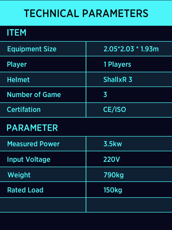 720 degree rotation shooting simulator