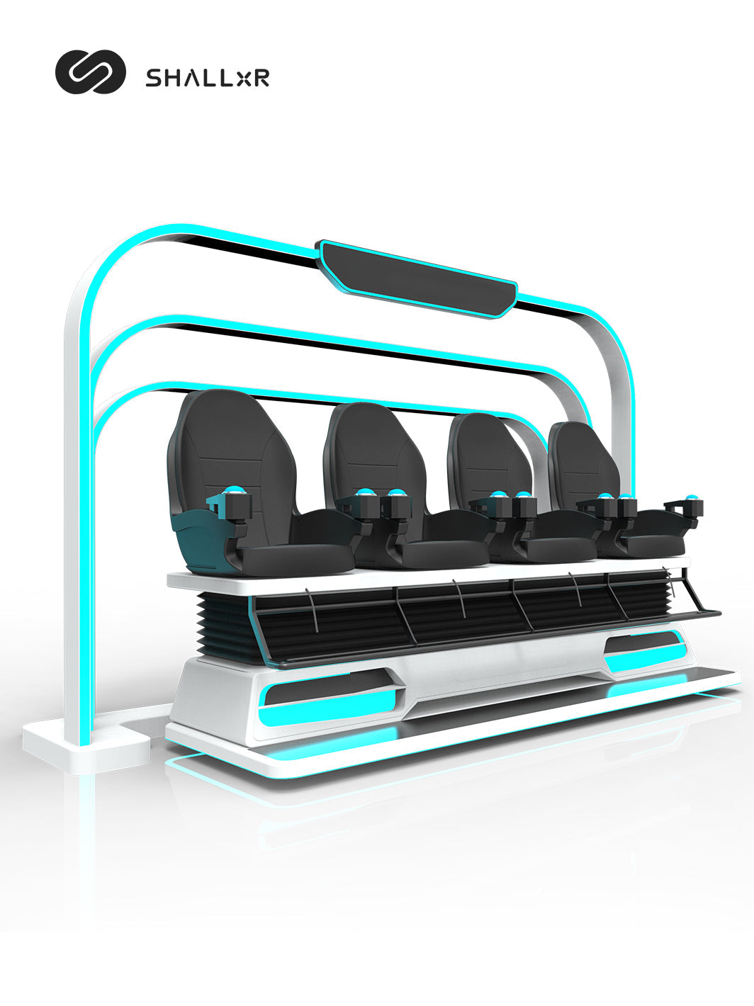 4-seat 9D VR cinema/simulator - ShallxR