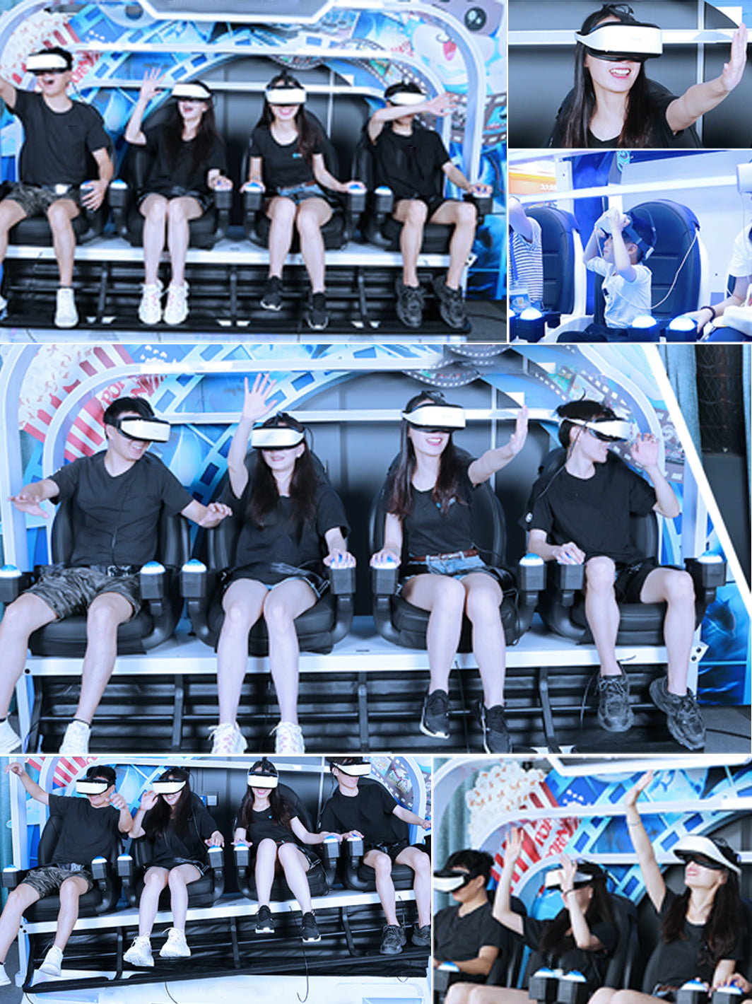 4-seat 9D VR cinema/simulator - ShallxR
