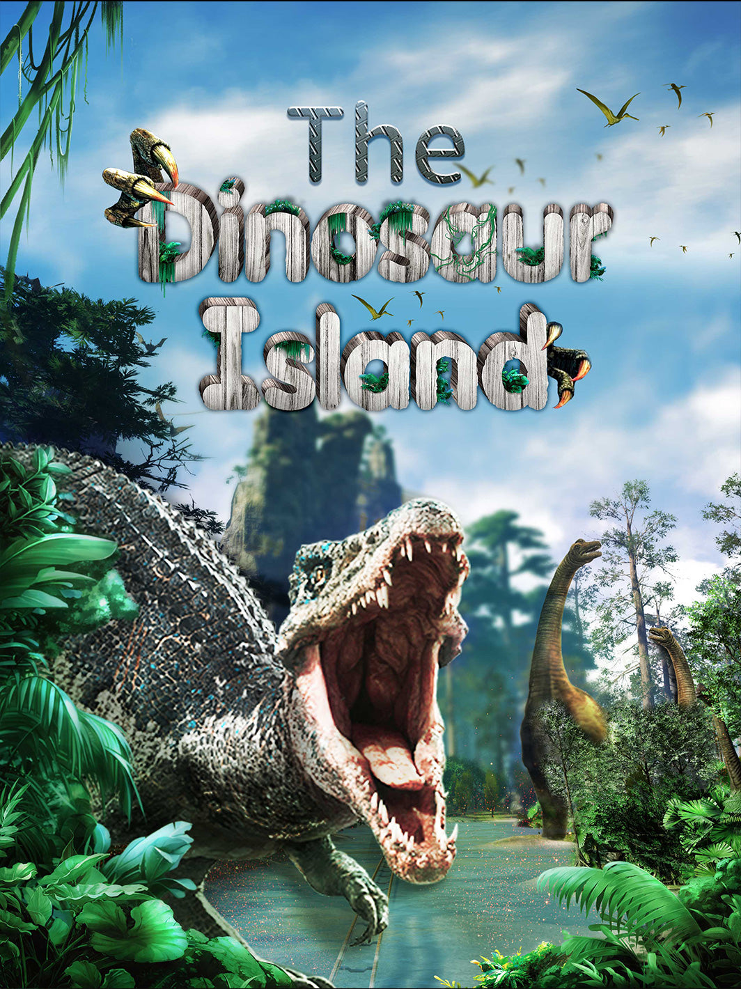 ShallxR VR games - the dinosaur island