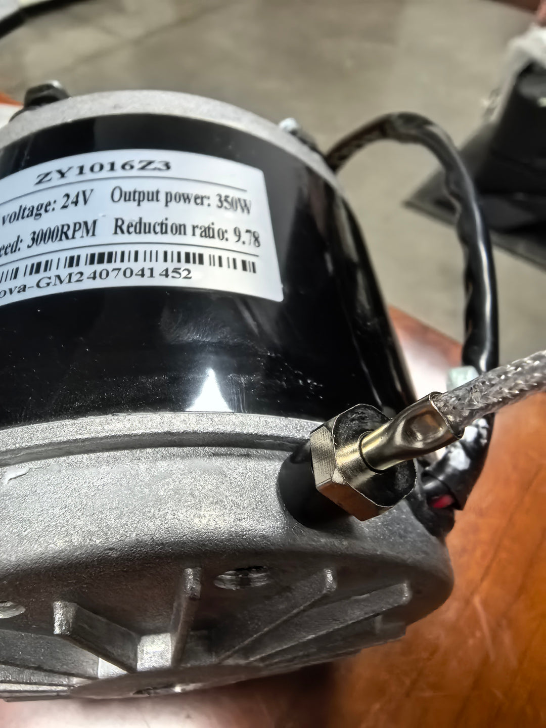 Motor de guiñada de 350 W