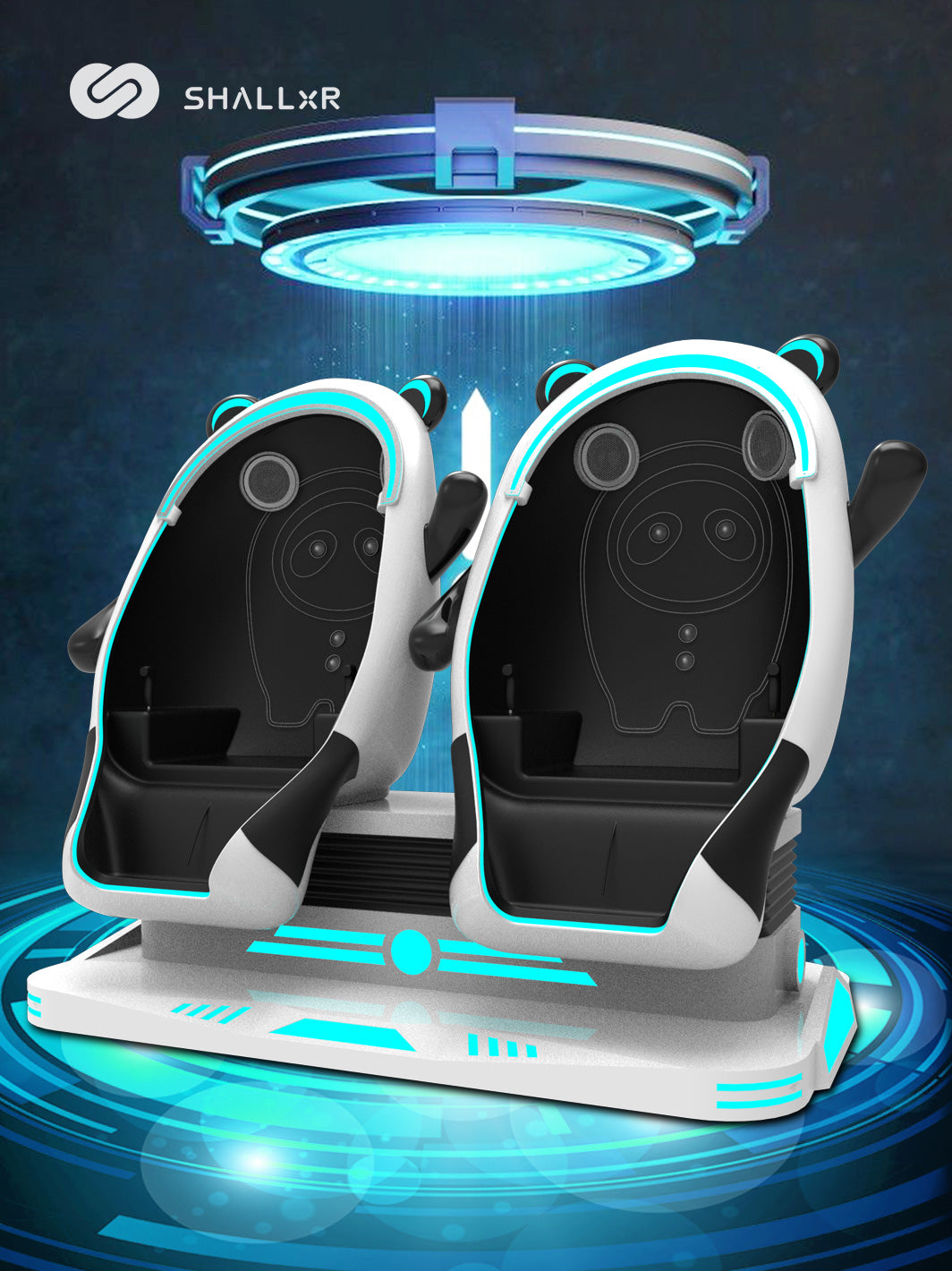 VR Panda 9D motion chair - ShallxR