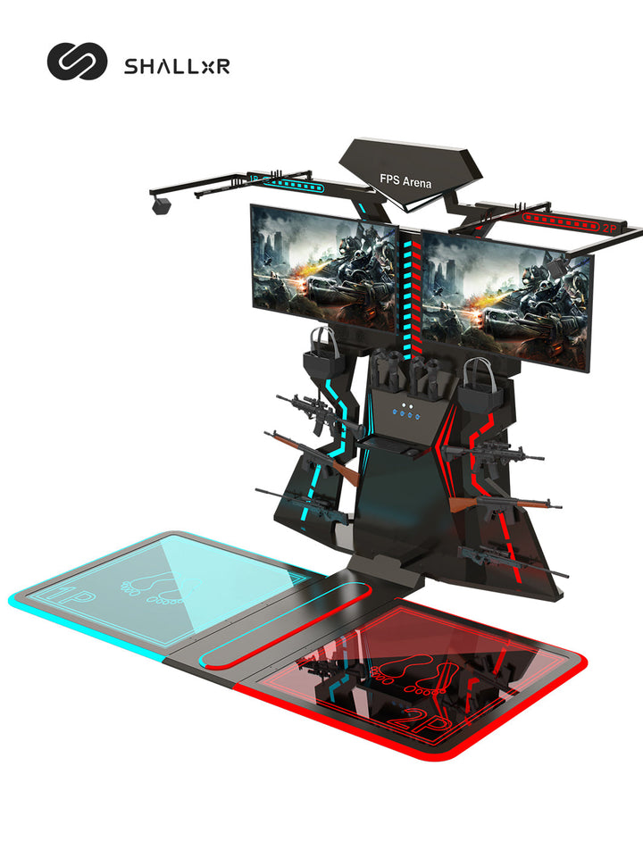 VR shooting simulator 2 players - ShallxR