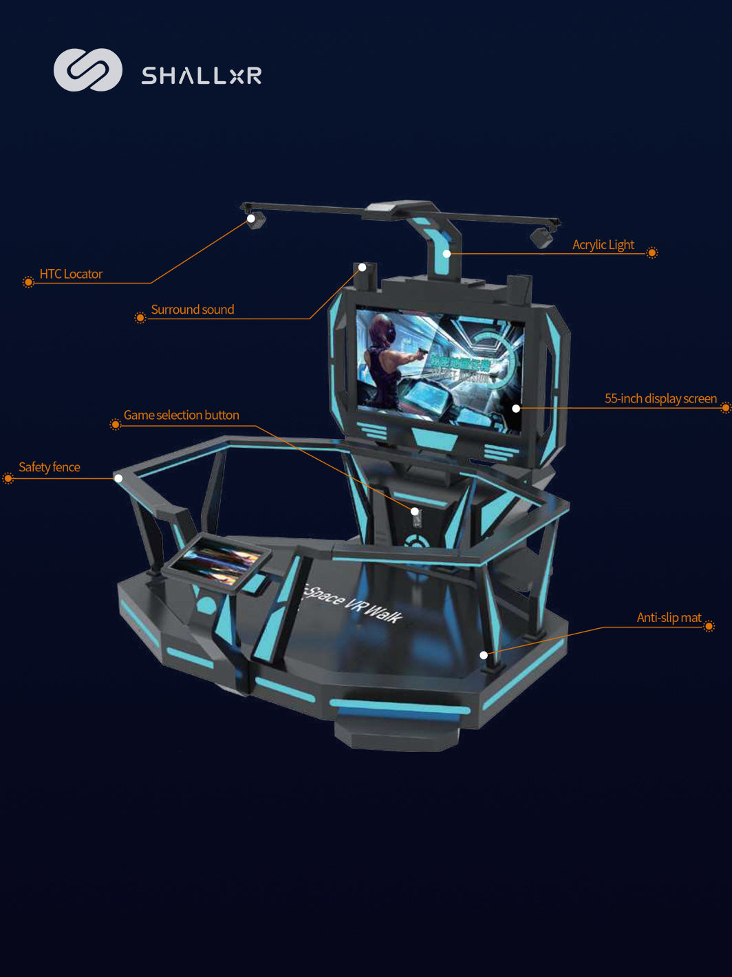 VR espace shooting simulator - ShallxR