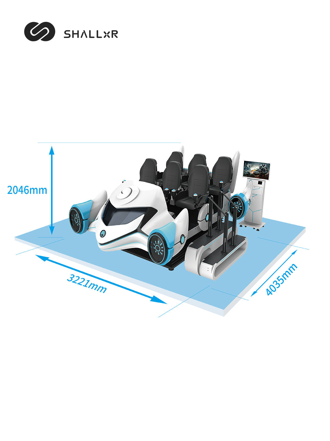 VR Warship 9D VR cinema - ShallxR
