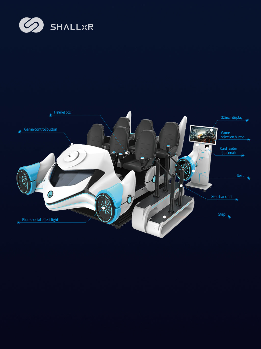 VR Warship 9D VR cinema - ShallxR