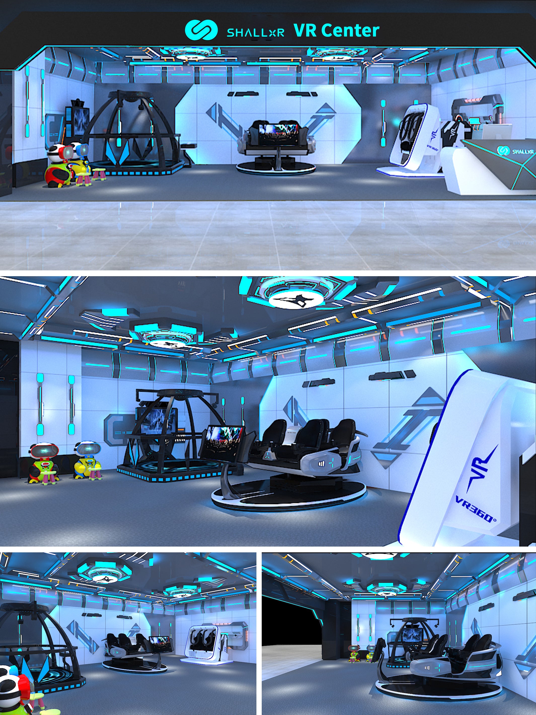 VR Center 50㎡ Package B - LBVR Solution – ShallxR